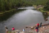 Firehole_Canyon_Drive_063_08142017 - Another look at a handful of people enjoying themselves in the Firehole Swimming Area