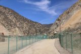 Fish_Canyon_Falls_011_02132016 - Julie walking through the hideous work zone for much of the first 0.7 miles of the Fish Canyon Falls hike during our February 2016 visit. By the way, this photo and the next several photos were taken on this day