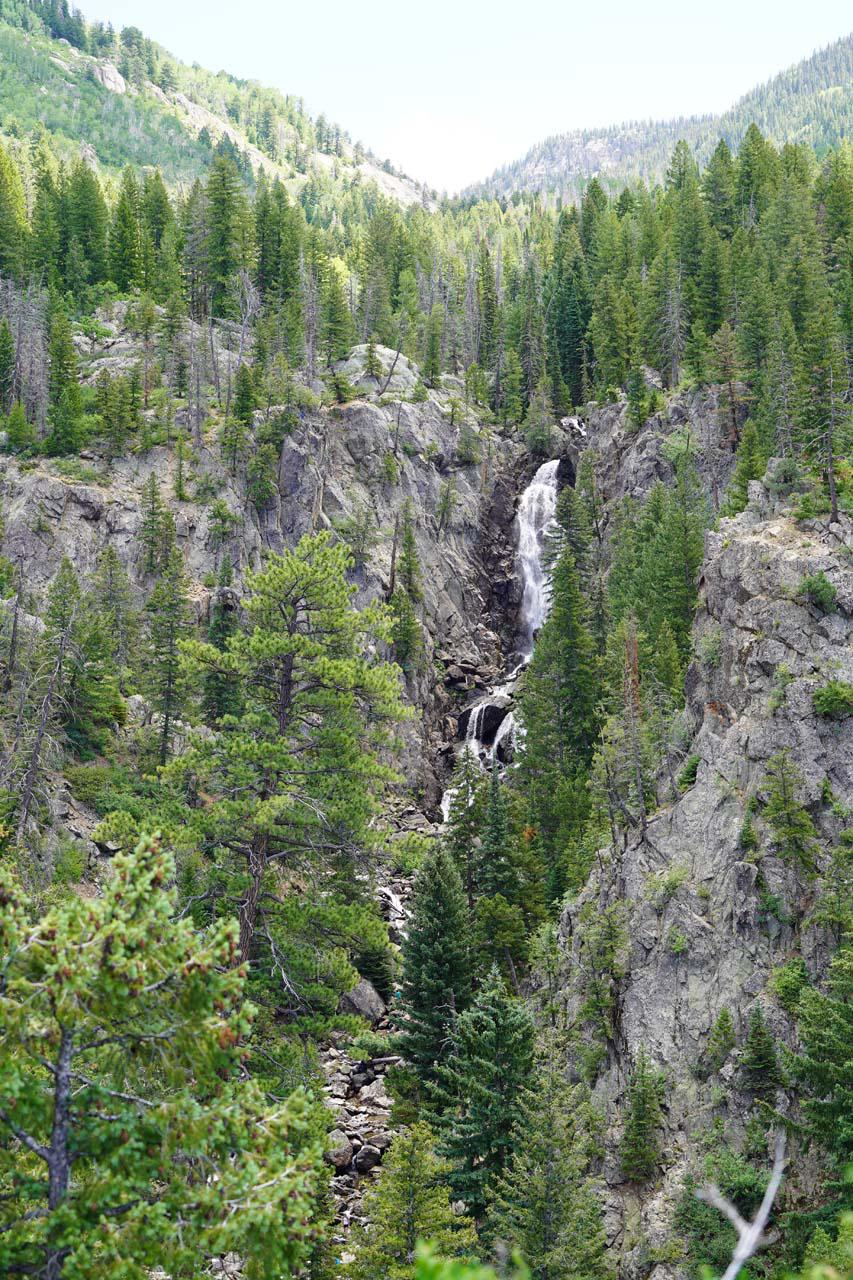 Fish Creek Falls - A Dramatic Waterfall by Steamboat Springs