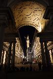 Florence_015_11202023 - Portrait look beneath the Uffizi Gallery towards the tower over the Piazza della Signoria