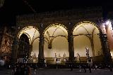 Florence_047_11202023 - Checking out the Loggia dei Lanzi in one corner of the Piazza della Signoria