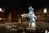 Florence_113_11202023 - Closeup look at the Mostri Marini Fountain to the southeast side of the Piazza della Santissima Annunziata