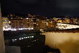 Florence_153_11202023 - Looking towards the Arno River and the Ponte Vecchio from the rooftop bar at the Hotel degli Orafi
