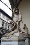 Florence_409_11212023 - Another kind of military rape scene statue within the Loggia dei Lanzi