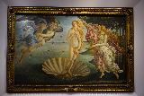 Florence_483_11212023 - Another famous painting of what I think is Venus or something like that standing on some giant shell surrounded by fairies or something as seen in Uffizi Gallery