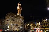 Florence_647_11212023 - Looking across the Piazza della Signoria at night after our dinner