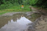 Flumen_Gorge_004_20120522 - Even the car park for the trail to Cascade de Flumen was flooded