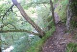 Four_Falls_Trail_168_09042014 - The narrow trail above the Sgwd Isaf Clun-Gwyn