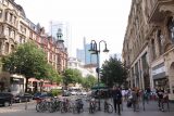 Frankfurt_007_06162018 - Walking some busy street past some restaurants near the Frankfurt Hauptbahnhof