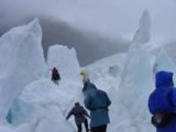 Franz_Josef_helihike_024_11222004 - Interesting pinnacle formations that we walked amongst as we tramped on the Franz Josef Glacier