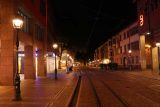 Freiburg_044_06202018 - Walking along the tram tracks and gutter on the way back to our apartment in Freiburg im Breisgau