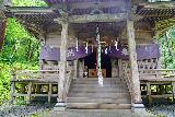 Fudo_Falls_035_07192023 - Approaching the front of the Sakuramatsu Shrine