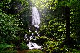 Fudo_Falls_061_07192023 - Broad look at the main part of the Hachimantai Fudo Falls