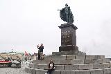 Gamla_Stan_133_06132019 - Looking towards King Gustav III statue as we were walking past the Kungliga Slot