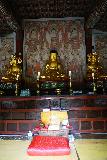 Gapsa_and_Yongmun_032_06212023 - Checking out the Amitahba Buddhas inside the Daejeokjeon Hall