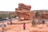 Garden_of_the_Gods_022_03222017 - Tahia approaching the Balanced Rock at the Garden of the Gods