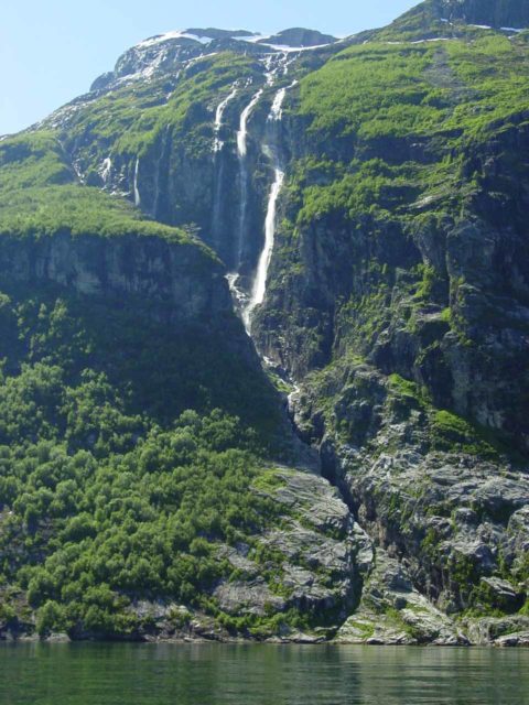 Seven Sisters Waterfall - Iconic Falls of the Geirangerfjord