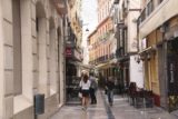 Granada_006_05262015 - Looking back at another street full of restaurants in Granada