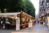Granada_222_05262015 - Many outdoor cafes lining the perimeter of the Plaza de Bib Rambla