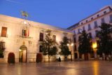Granada_232_05262015 - At the Plaza del Carmen in Granada in the twilight
