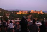 Granada_468_05272015 - Context of the twilight scene at the Mirador de San Nicolas as hundreds of others were sharing the moment with us