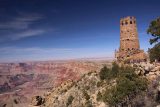 Grand_Canyon_Desert_View_028_03302018 - Contextual view of the Watchtower and the Eastern End of the Grand Canyon