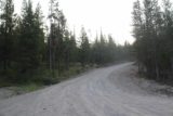 Grassy_Lake_Rd_17_012_08122017 - Looking back at the descent I had made on the Grassy Lake Road to get onto the dam responsible for the Grassy Lake Reservoir itself