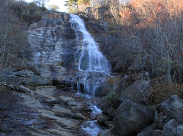 Regarding Upper Falls in the Graveyard Fields, I suppose I could have combined this page with that of Second Falls.  However, considering that it was quite a bit of a detour just to reach this...