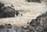 Great_Falls_Park_045_06112014 - Another contextual look at a daring kayaker running parts of the turbulent Great Falls of the Potomac River