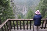 Grouse_Falls_049_05202016 - Mom checking out Grouse Falls from the lookout platform