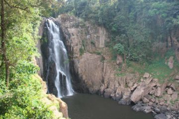 In our minds, the Haew Narok Waterfall was Khao Yai National Park's most impressive waterfall.  It was said to tumble in three drops combining for a total of over 150m in height.  However, we were...