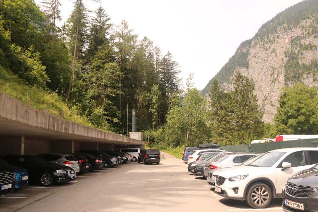 Hallstatt_352_07052018 - The P1 car park at Hallstatt, which was sheltered (not shown was the underground parking, which was nice given how hot it could get when the sun was out)