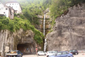 The Muhlbach Waterfall (Mühlbachfall; meaning 