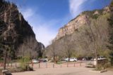 Hanging_Lake_014_04182017 - Looking back at the Hanging Lake parking area as the spots were filling up pretty fast
