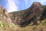 Hanging_Lake_443_04182017 - Looking back at the part of the Hanging Lake Recreational Area where the I-70 couldn't be concealed again