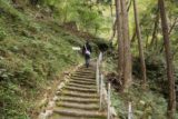 Harafudo_Falls_040_10222016 - Mom continuing to go up the steps towards Harafudo Waterfall
