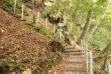 Harafudo_Falls_109_10222016 - The steep series of steps going up and above the suspension bridge above the Harafudo Falls