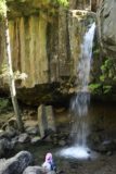 Hedge_Creek_Falls_024_06192016 - Mom checking out Hedge Creek Falls