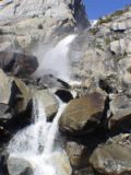 Hetch_Hetchy_034_03192004 - Looking up at Wapama Falls