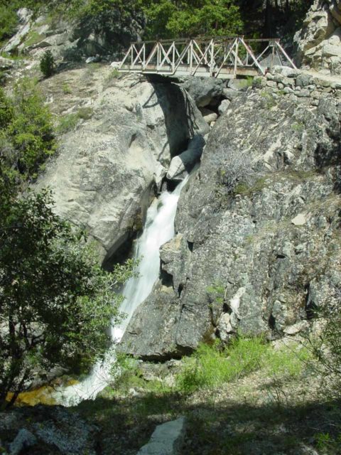 Hetch_Hetchy_hike_079_04242004 - The waterfall on Tilltill Creek