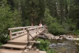 Hidden_Falls_Jenny_Lake_104_08132017 - Looking across the footbridge over Cascade Creek where we could have continued to Inspiration Point and Cascade Canyon but opted not to during our August 2017 visit