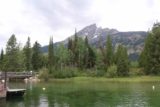 Hidden_Falls_Jenny_Lake_177_08132017 - Context of some of the sharp mountains of the Teton Range from the southern end of Jenny Lake after having been deposited back to the main visitor center and boat dock area on our August 2017 visit