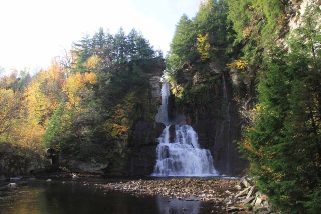 High_Falls_Chateaugay_039_10102013 - High Falls on the Chateaugay River with Autumn colors