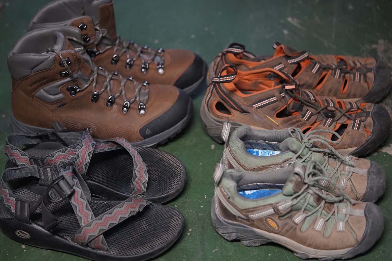 basketball shoes for hiking