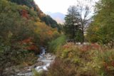 Hirayu_Falls_097_10192016 - Looking downstream along the Otakigawa towards the lookout and shuttle dropoff area as we walked closer to the waterfall during our October 2016 visit