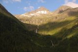 Hohe_Tauern_042_07152018 - Another look at the Löbbenbachfälle when the morning sun started to penetrate the upper reaches of this hanging valley