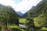 Hohe_Tauern_068_07152018 - Looking towards the foot of the Felbertauern Valley (or should it be called Gschlosstal Valley) from the end of the road that we took into this valley