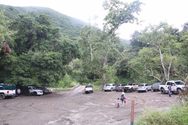 Holy_Jim_Falls_174_04102016 - The trailhead parking for the Holy Jim Falls hike