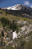 Horsetail_Falls_Alpine_071_05272017 - This was the view of Horsetail Falls and I think Pfeifferhorn at the end of the unsigned spur trail that went to this outcrop of lookout