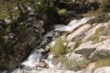 Horsetail_Falls_Alpine_140_05272017 - Looking down at some cascades upstream from Horsetail Falls, where I just knew that continuing further upstream on this scramble was now a waste of time